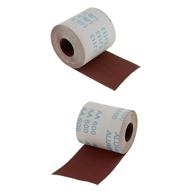 10m x 100mm Waterproof Emery Cloth Sandpaper Roll Abrasive Tool 600 Grit